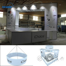 diseño de exposición de aluminio / exhibición de exhibición / diseños de cabina de aluminio en Shangai, China